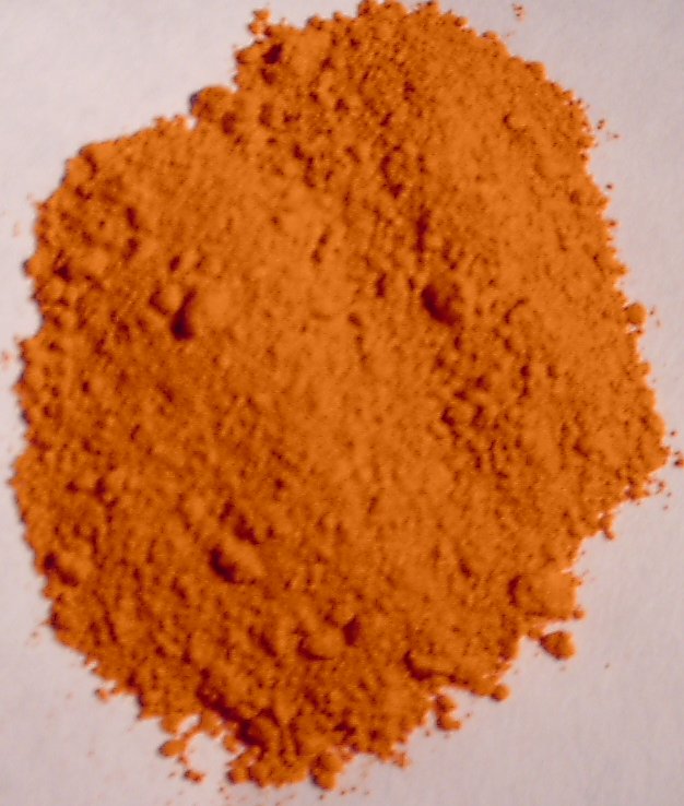 Cadmium yellow pigment